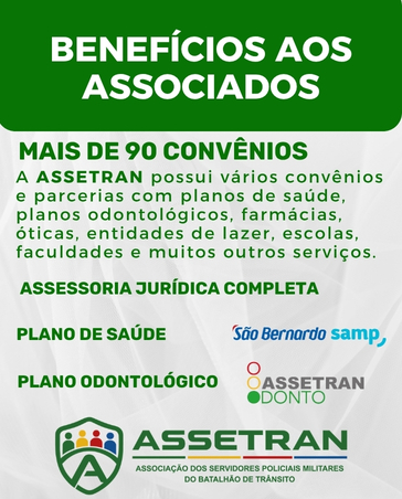 Benéficos aos Associados